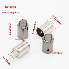 Matte black/Gold/Bronze/Rose Gold/Glossy black/Platinum/White-Alloy End Stopper Matte black/Gold/Bronze/Rose Gold/Glossy black/Platinum/White-Alloy End Stopper