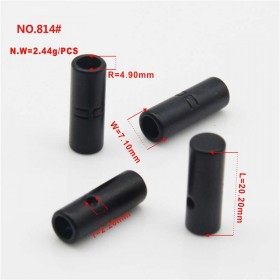 Bronze/Matte black/Gold/Rose Gold/Platinum/Glossy black/White-Alloy End Stopper Bronze/Matte black/Gold/Rose Gold/Platinum/Glossy black/White-Alloy End Stopper