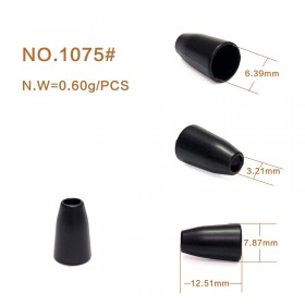 Bronze/Matte black/Gold/White/Glossy black/Platinum/Rose Gold-Alloy End Stopper Bronze/Matte black/Gold/White/Glossy black/Platinum/Rose Gold-Alloy End Stopper