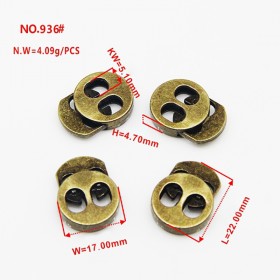 Rose Gold/Bronze/Glossy black/White/Matte black/Gold/Platinum-Alloy Single Hole Rectangular Spring Buckle Rose Gold/Bronze/Glossy black/White/Matte black/Gold/Platinum-Alloy Single Hole Rectangular Spring Buckle