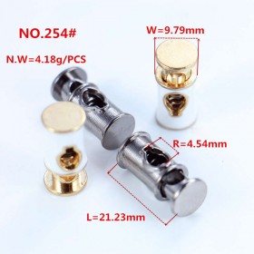 Rose Gold/Glossy black/Bronze/White/Matte black/Gold/Platinum-Alloy Spring Buckle Rose Gold/Glossy black/Bronze/White/Matte black/Gold/Platinum-Alloy Spring Buckle