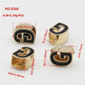 Platinum/Gold/Matte black/White/Glossy black/Rose Gold/Bronze-Alloy End Stopper Platinum/Gold/Matte black/White/Glossy black/Rose Gold/Bronze-Alloy End Stopper