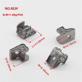 Platinum/Gold/Matte black/White/Glossy black/Rose Gold/Bronze-Alloy End Stopper Platinum/Gold/Matte black/White/Glossy black/Rose Gold/Bronze-Alloy End Stopper