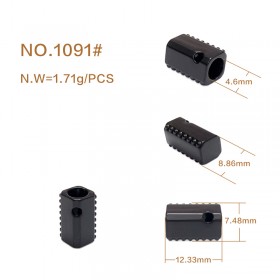 Platinum/Gold/Matte black/White/Bronze/Glossy black/Rose Gold-Alloy End Stopper Platinum/Gold/Matte black/White/Bronze/Glossy black/Rose Gold-Alloy End Stopper